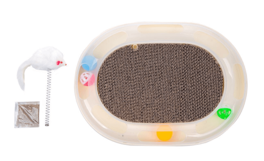 Ultimate Cat Claw Care: Multifunctional Corrugated Paper Cat Scratcher