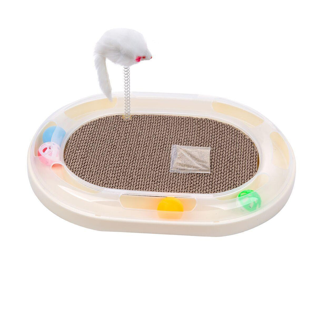 Ultimate Cat Claw Care: Multifunctional Corrugated Paper Cat Scratcher