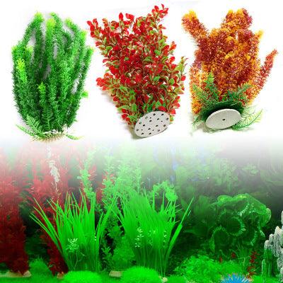Vibrant Plastic Simulation Plant For Aquarium Fish Tank
