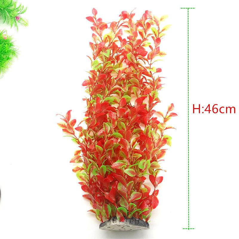 Vibrant Plastic Simulation Plant For Aquarium Fish Tank